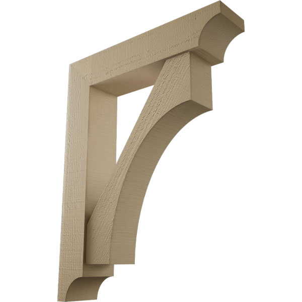 Ekena Millwork BKTUR0604X28X36WTL08RCPR