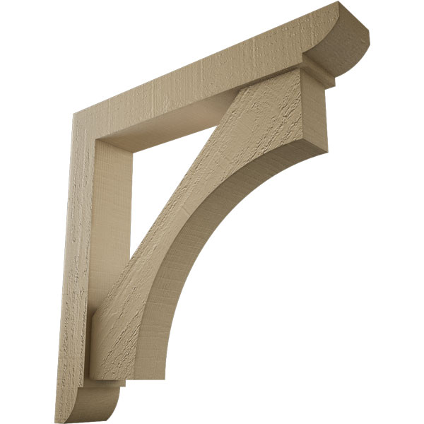 Ekena Millwork BKTUR0402X24X24WTL09RCPR