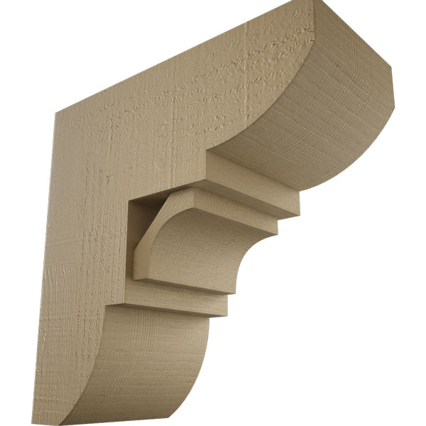 Ekena Millwork BKTUR0806X18X18WTL09RCPR