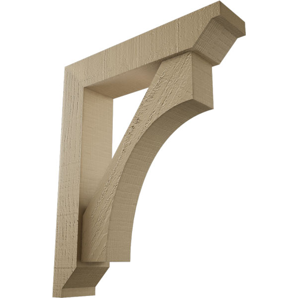 Ekena Millwork BKTUR0402X18X22WTL10RCPR