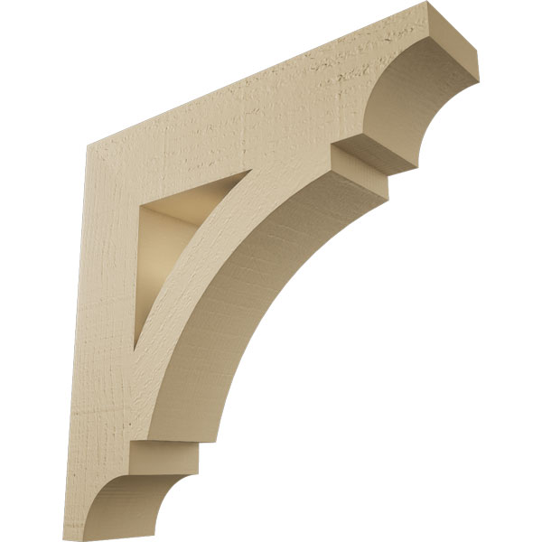Ekena Millwork BKTUR040X18X18THR08RCPR