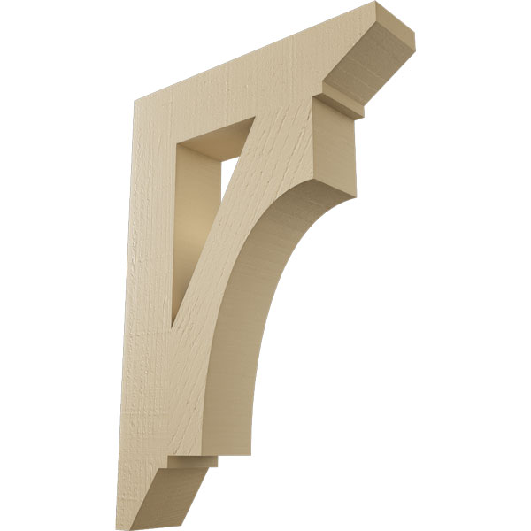 Ekena Millwork BKTUR040X18X26WTL07RCPR