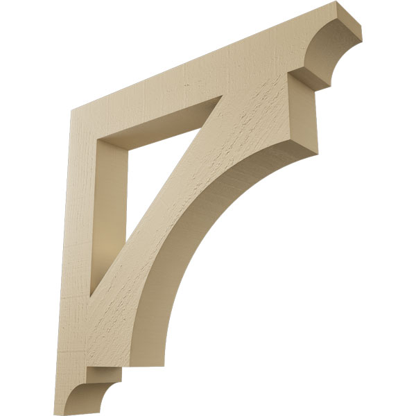 Ekena Millwork BKTUR040X28X28WTL08RCPR