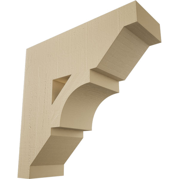 Ekena Millwork BKTUR060X18X18WTL10RCPR