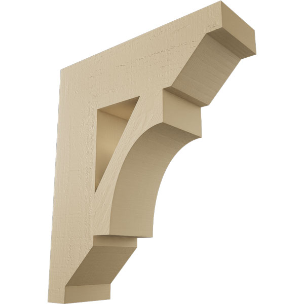 Ekena Millwork BKTUR060X20X24WTL10RCPR