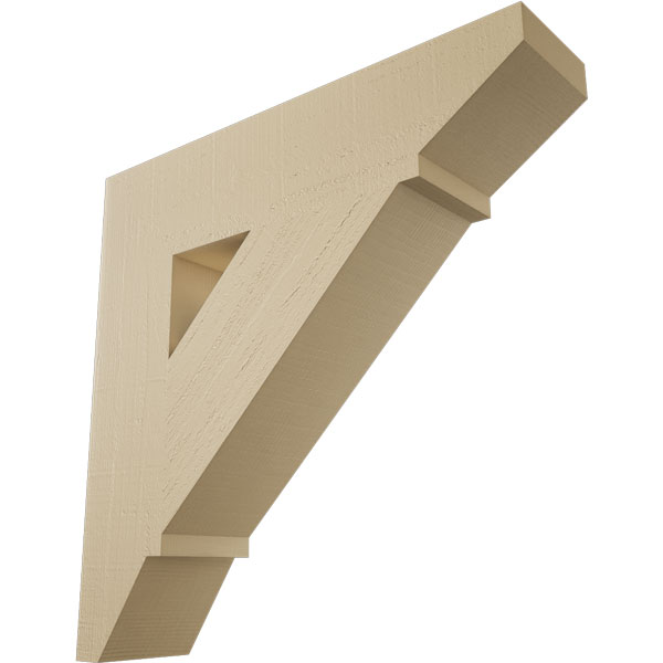 Ekena Millwork BKTUR060X26X26TRA07RCPR