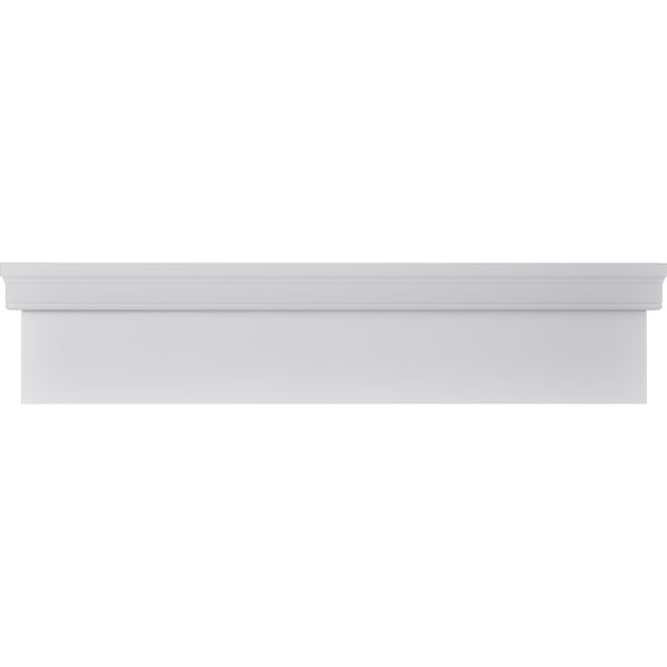Ekena Millwork CRHPVC09CONWH TrueCraft PVC Contemporary Crosshead Kit ...