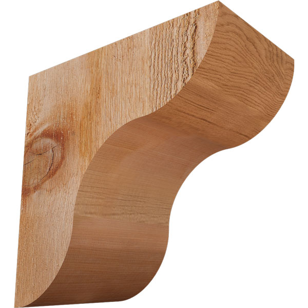 Ekena Millwork COR06X10X10CAR00RWR