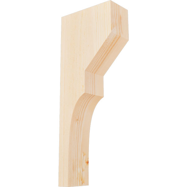 Ekena Millwork COR04X08X20MON00SDF