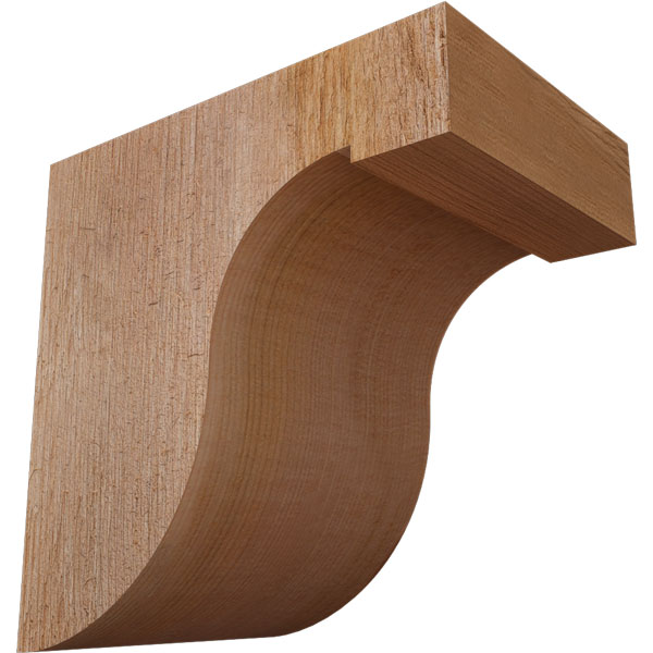 Ekena Millwork COR04X06X06DEL00RWR