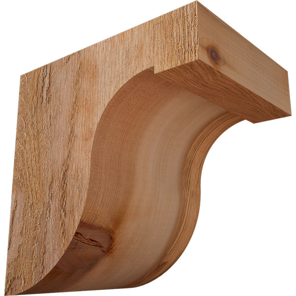 Ekena Millwork COR06X08X08DEL00RWR