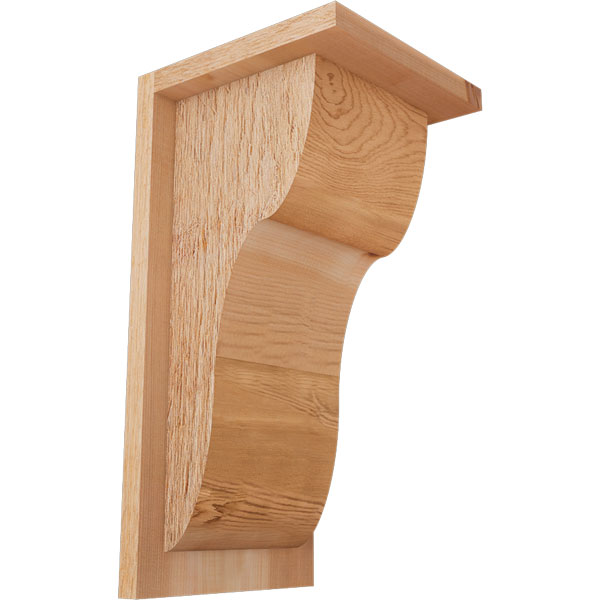 Ekena Millwork COR08X08X16CAR01RWR