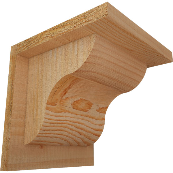 Ekena Millwork COR08X08X08CAR01RDF