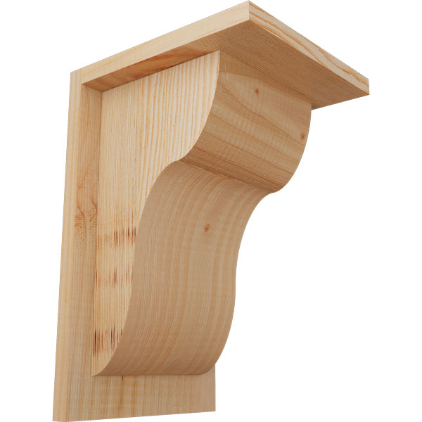 Ekena Millwork COR08X08X12CAR01SDF