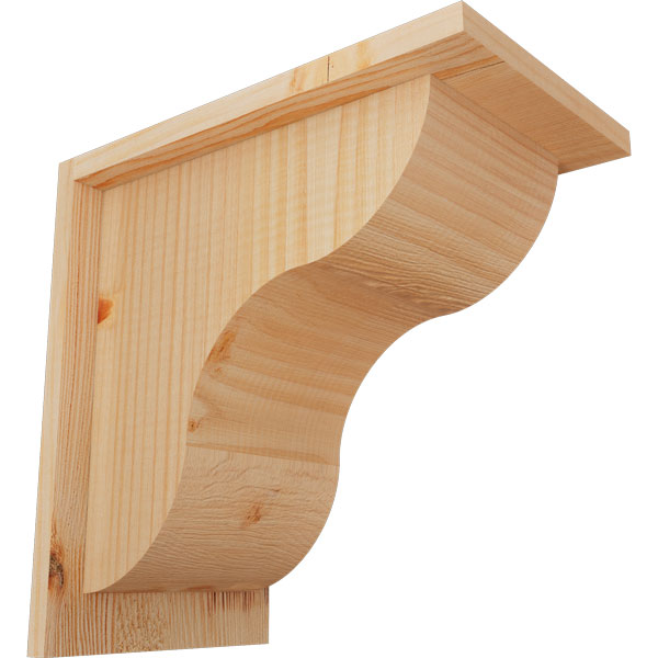 Ekena Millwork COR08X12X12CAR01SDF