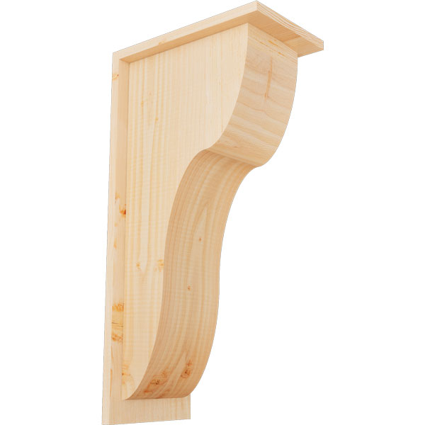 Ekena Millwork COR08X12X24CAR01SDF