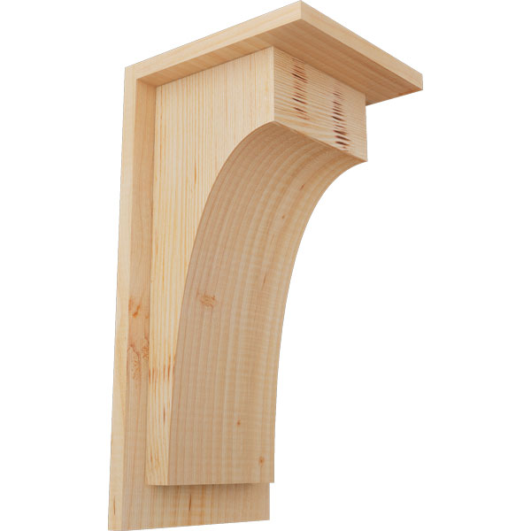 Ekena Millwork COR08X08X16HUN01SDF