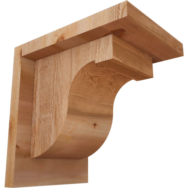 Ekena Millwork COR06X08X08DEL01RWR