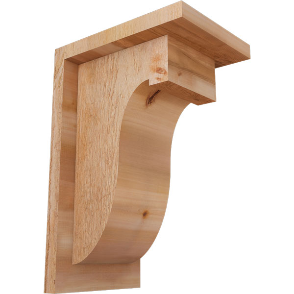 Ekena Millwork COR06X08X12DEL01RWR