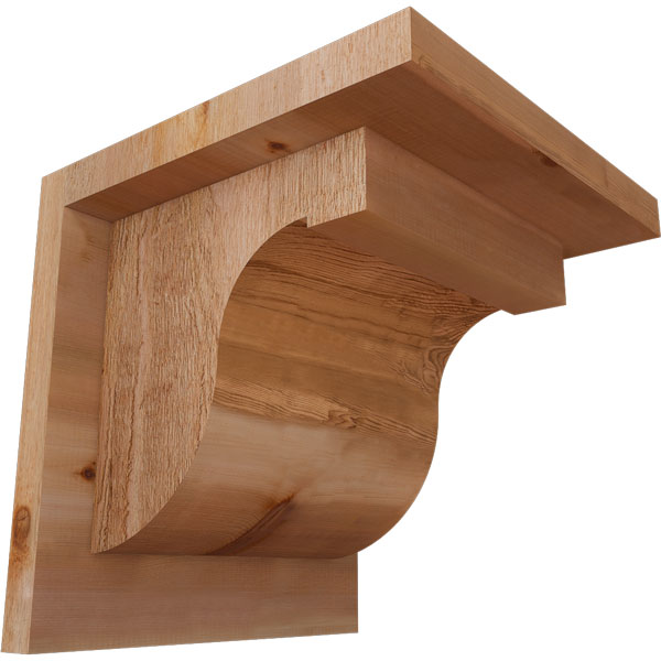 Ekena Millwork COR08X08X08DEL01RWR