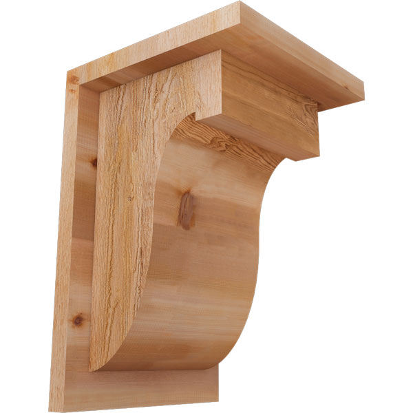 Ekena Millwork COR08X08X12DEL01RWR