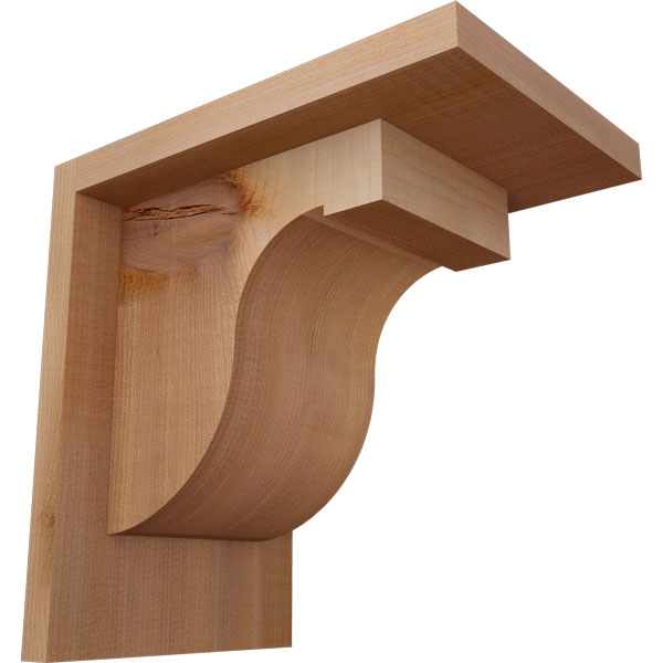 Ekena Millwork COR06X08X08DEL01SWR