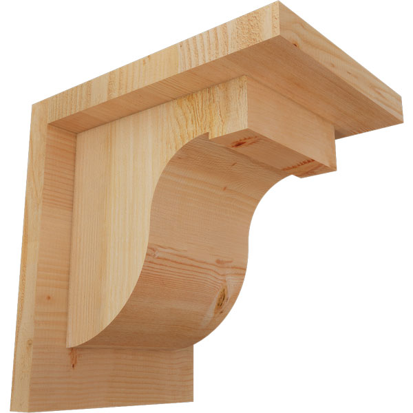 Ekena Millwork COR06X08X08DEL01RDF