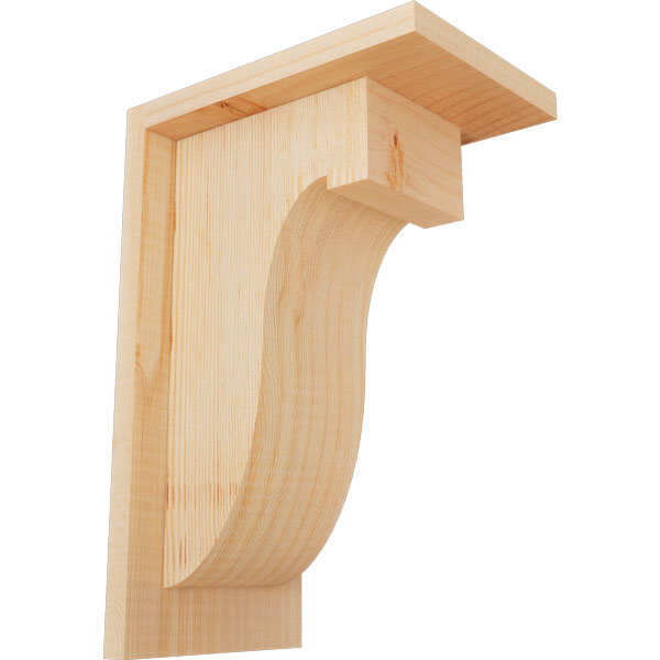 Ekena Millwork COR06X08X12DEL01SDF