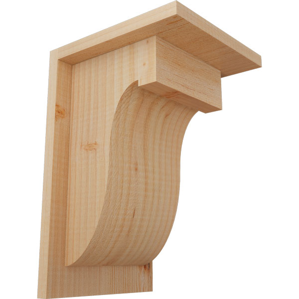 Ekena Millwork COR08X08X12DEL01SDF