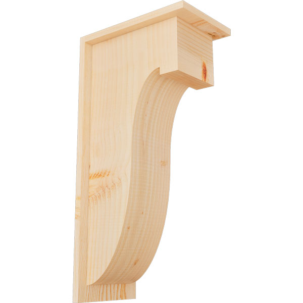 Ekena Millwork COR08X12X24DEL01SDF