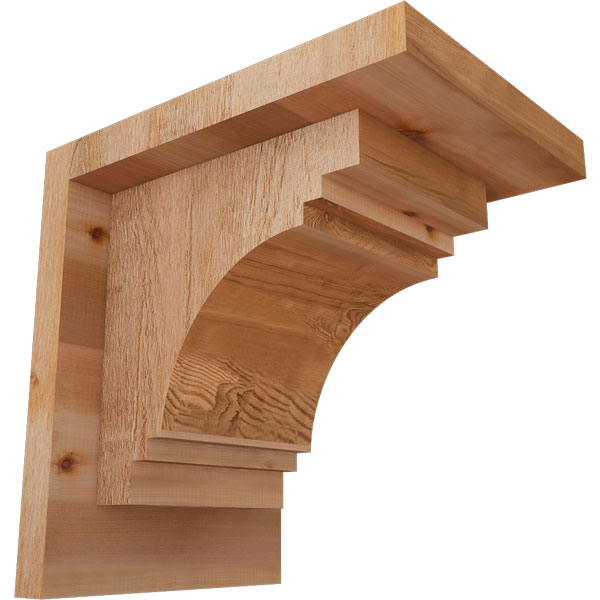 Ekena Millwork COR06X08X08PEC01RWR