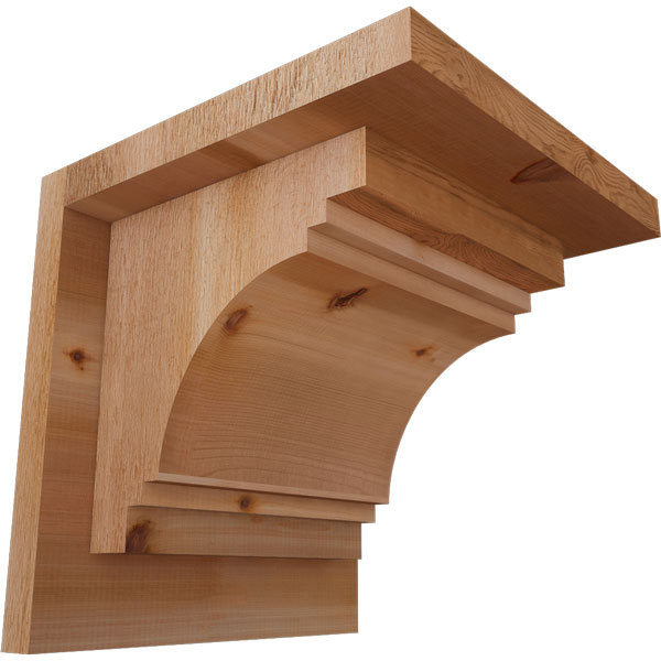 Ekena Millwork COR08X08X08PEC01RWR