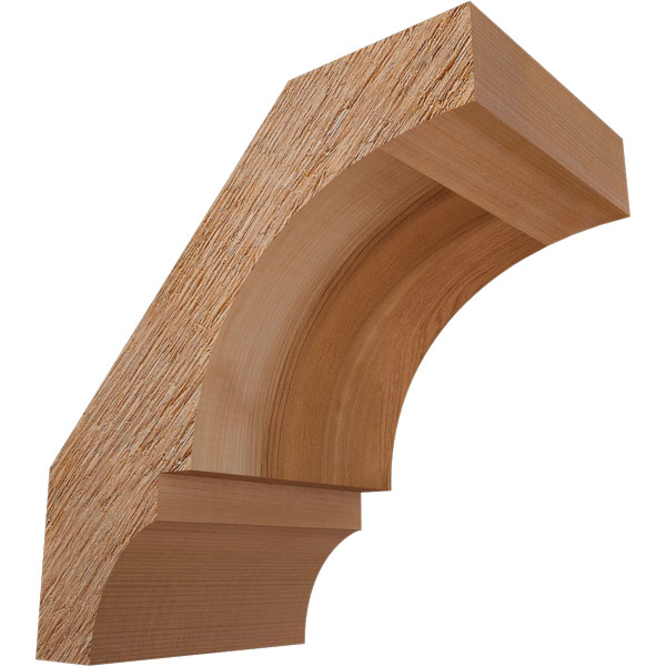 Ekena Millwork BRC06X10X10BOA00RWR