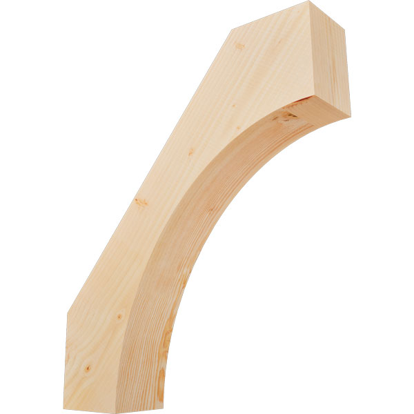 Ekena Millwork BRC06X24X28WTL00SDF