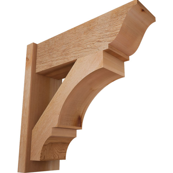 Ekena Millwork OUT08X24X24BOA01RWR