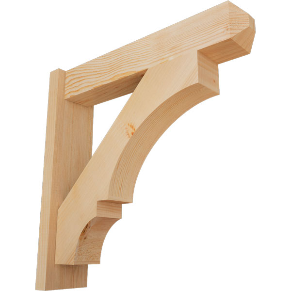 Ekena Millwork OUT06X24X24BOA04SDF