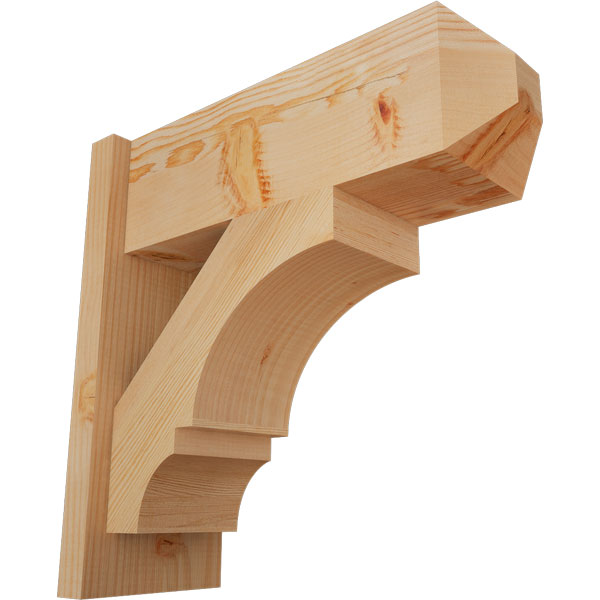 Ekena Millwork OUT08X20X20BOA04SDF