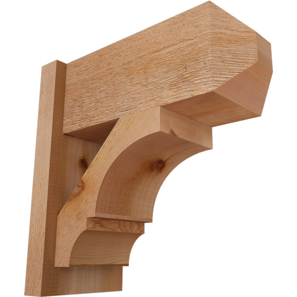 Ekena Millwork OUT08X18X18BOA04RWR