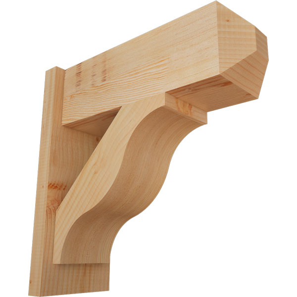 Ekena Millwork OUT08X20X20FST04SDF