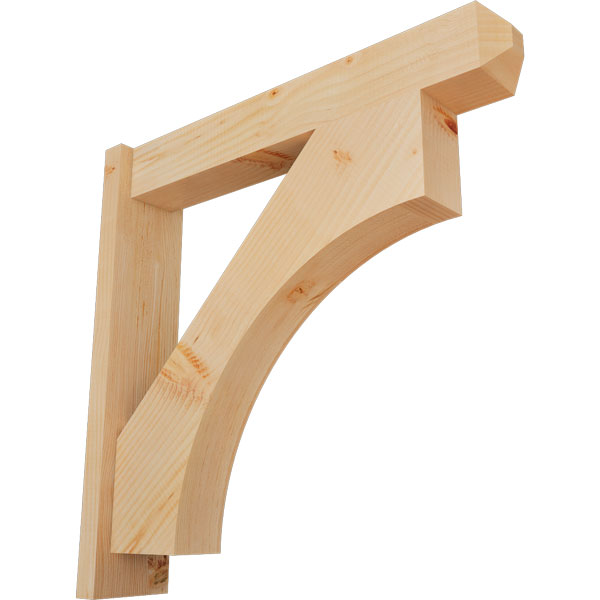 Ekena Millwork OUT06X28X28WTL04SDF