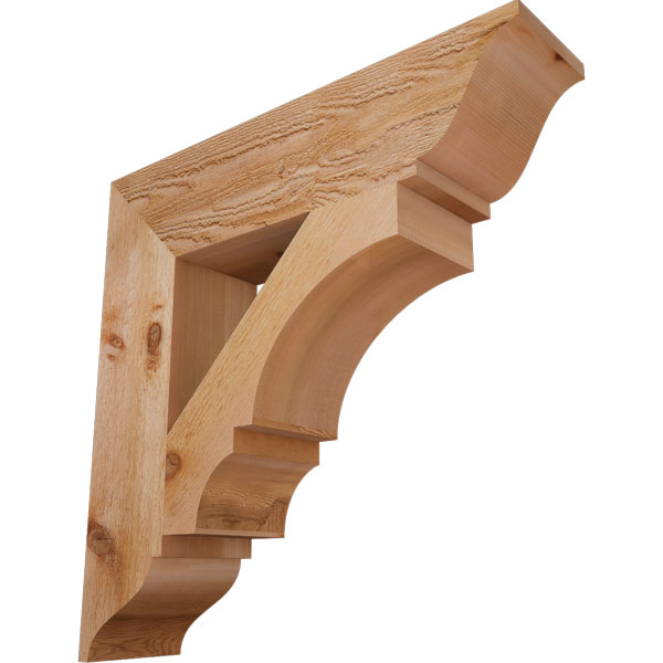 Ekena Millwork BKT06X26X26BOA01RWR