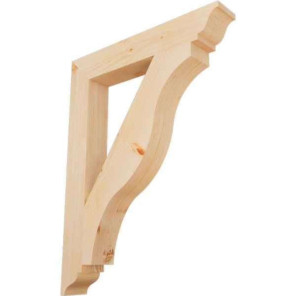 Ekena Millwork BKT04X26X34FST01SDF