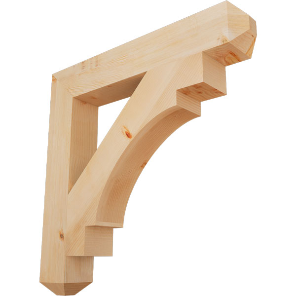 Ekena Millwork BKT06X38X38MRC04SDF