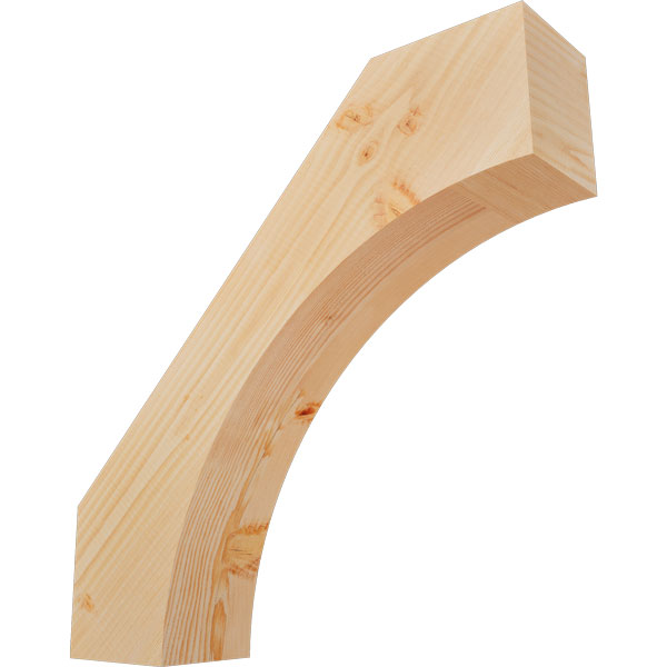 Ekena Millwork BRC06X24X24WTL00SDF