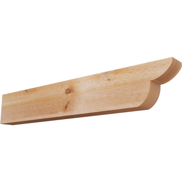 Ekena Millwork RFT04X08X48CRE00RWR