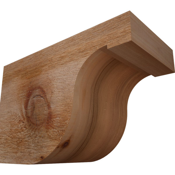 Ekena Millwork RFT06X08X12DEL00RWR