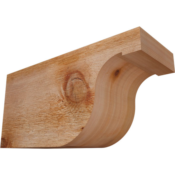 Ekena Millwork RFT06X08X16DEL00RWR