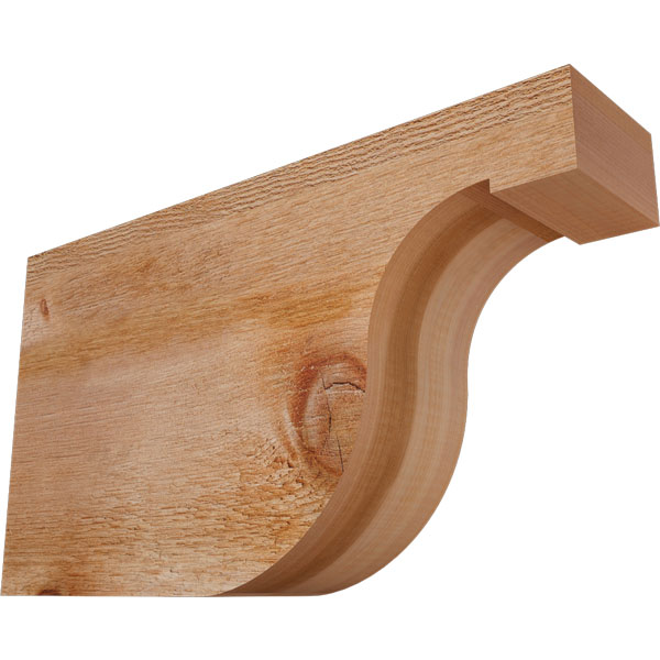 Ekena Millwork RFT04X10X18DEL00RWR