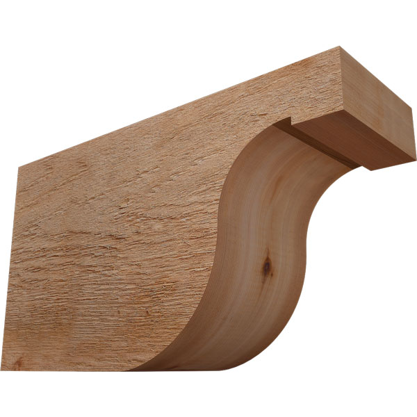 Ekena Millwork RFT06X10X18DEL00RWR