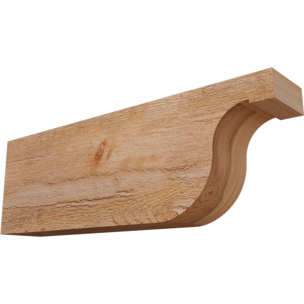 Ekena Millwork RFT04X08X24DEL00RWR